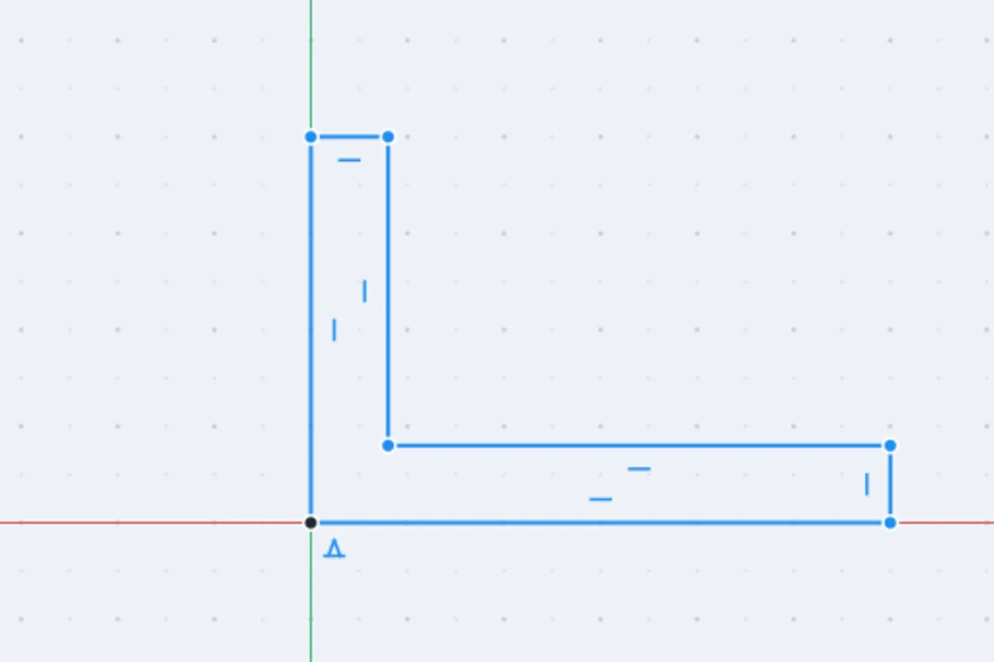 Draw the L: screenshot of formbar