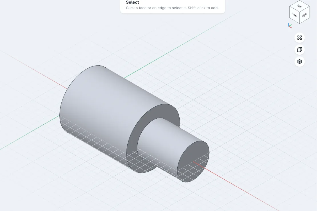 Enter, and it's solid: screenshot of formbar